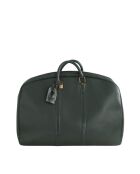 Bolsos de viaje de piel verde - 56x16x41 cm - En buen estado