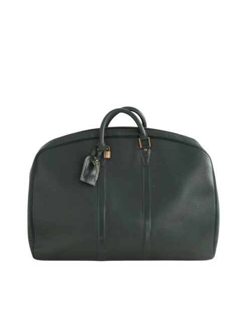 Bolsos de viaje de piel verde - 56x16x41 cm - En buen estado