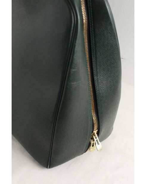 Bolsos de viaje de piel verde - 56x16x41 cm - En buen estado