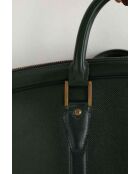 Bolsos de viaje de piel verde - 56x16x41 cm - En buen estado