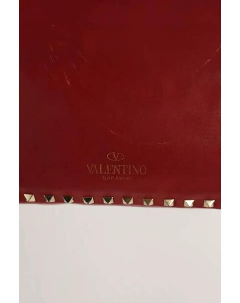 Sacs à main en cuir rouge - 26x10x18 cm - Bon état