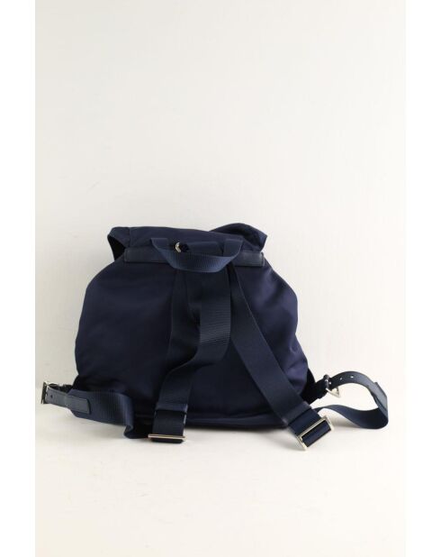 Sacs à Dos en synthétique marine - 32x12x27 cm - Bon état