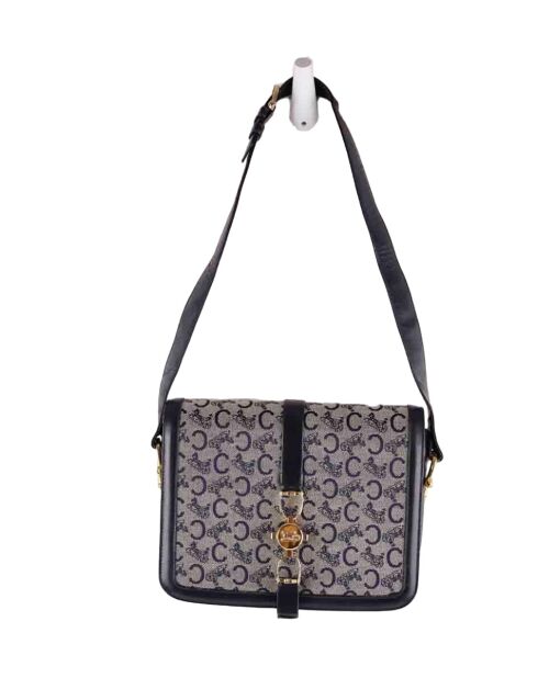 Bolsos de piel azul - 23x5x17 cm - En muy buen estado