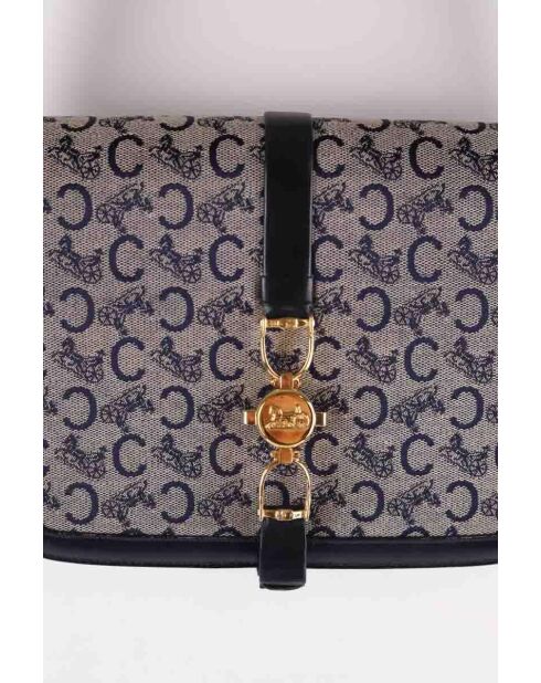 Bolsos de piel azul - 23x5x17 cm - En muy buen estado