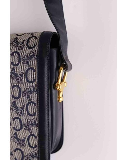 Bolsos de piel azul - 23x5x17 cm - En muy buen estado