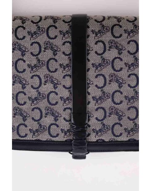 Bolsos de piel azul - 23x5x17 cm - En muy buen estado