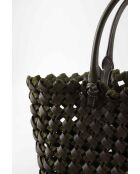 Borse in pelle kaki - 49x23x17 cm - Ottime condizioni