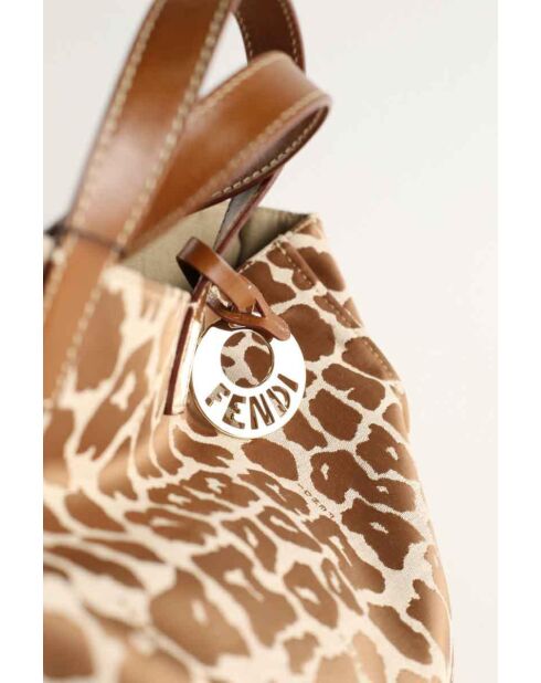 Borse in tessuto marrone - 32x10x42 cm - Ottime condizioni