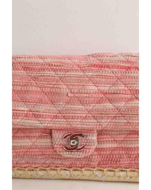 Bolsos de piel rosa - 25x10,5x18,5 cm - Muy buen estado