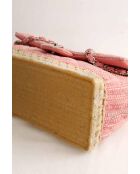 Bolsos de piel rosa - 25x10,5x18,5 cm - Muy buen estado