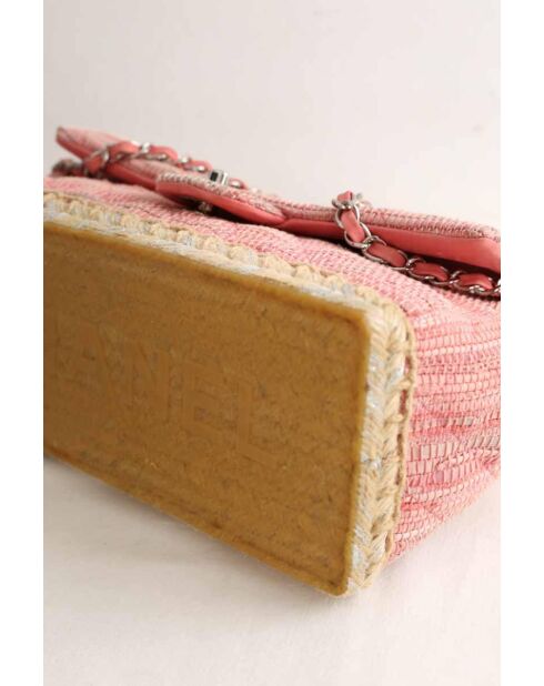 Bolsos de piel rosa - 25x10,5x18,5 cm - Muy buen estado