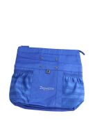 Borse in tessuto blu - 42,5x13x29 cm - Mai indossate con etichetta