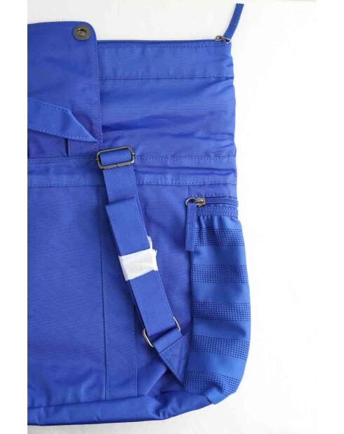 Borse in tessuto blu - 42,5x13x29 cm - Mai indossate con etichetta