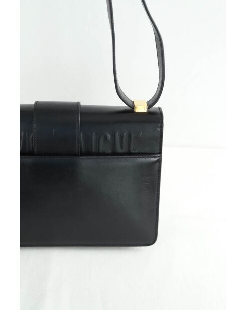 Zwarte leren handtassen - 23x4x17 cm - Goede conditie