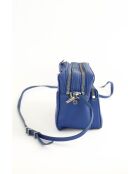 Bolsos de cuero azul - En buen estado