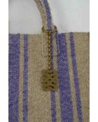 Handtassen van veelkleurige stof - 43x15x32 cm - Goede conditie