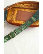 Marsupi in pelle marrone - 27x6x16 cm - Buone condizioni