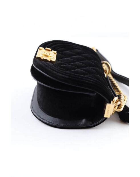 Bolsos de terciopelo negro - 15x6,5x11 cm - Nunca usados
