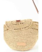 Beigefarbene Korbhandtaschen - 29x10x22 cm - Guter Zustand