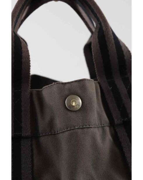 Graue Baumwollhandtaschen - 42x8x30 cm - Guter Zustand