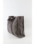 Graue Baumwollhandtaschen - 42x8x30 cm - Guter Zustand