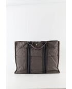 Graue Baumwollhandtaschen - 42x8x30 cm - Guter Zustand