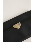 Zwarte leren handtassen - 24x3x12,5 cm - Goede conditie