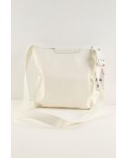 Bolsos de tela blanca - 29x6x27 cm - Muy buen estado