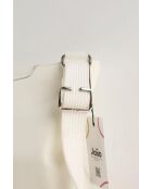 Bolsos de tela blanca - 29x6x27 cm - Muy buen estado