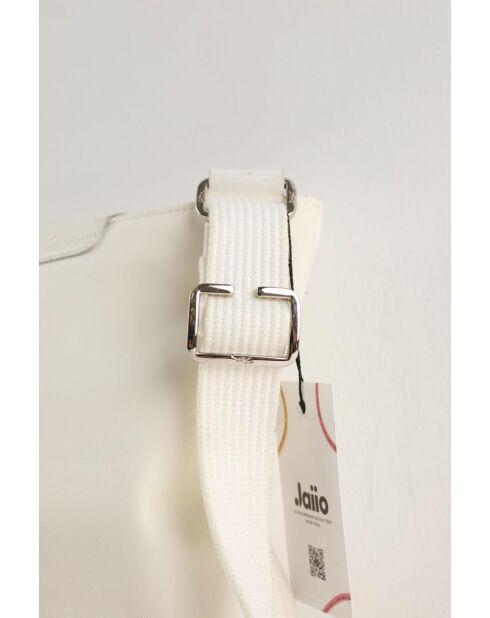 Bolsos de tela blanca - 29x6x27 cm - Muy buen estado