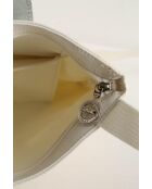 Bolsos de tela blanca - 29x6x27 cm - Muy buen estado