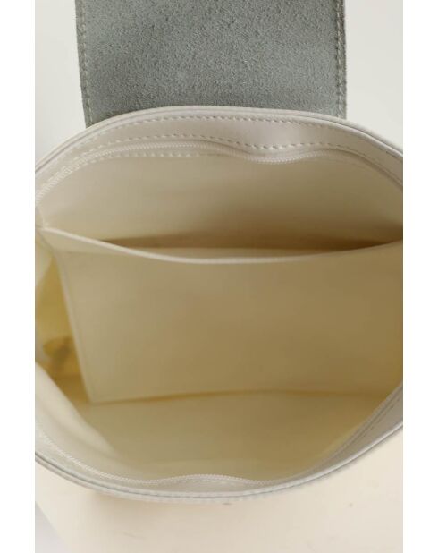 Bolsos de tela blanca - 29x6x27 cm - Muy buen estado