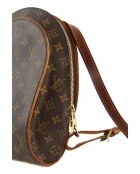 Bruine leren rugzakken - 22x5x32 cm - Goede conditie