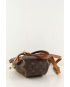 Bruine leren rugzakken - 22x5x32 cm - Goede conditie