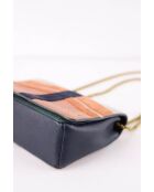 Mehrfarbige Lederhandtaschen - 20x10x15 cm - Guter Zustand