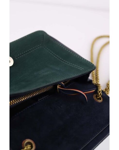 Veelkleurige leren handtassen - 20x10x15 cm - Goede conditie