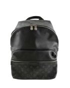 Zaini in pelle nera - 37x18x38 cm - Buone condizioni