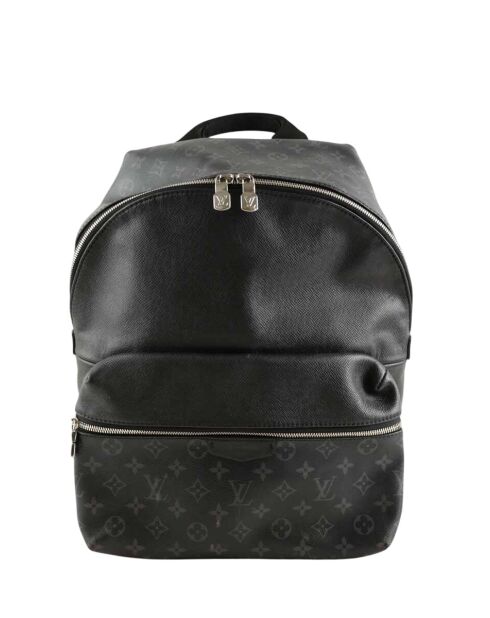 Zaini in pelle nera - 37x18x38 cm - Buone condizioni