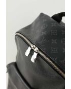 Zaini in pelle nera - 37x18x38 cm - Buone condizioni