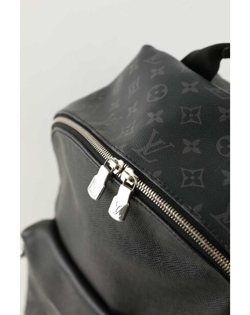 Zaini in pelle nera - 37x18x38 cm - Buone condizioni