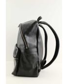 Zaini in pelle nera - 37x18x38 cm - Buone condizioni