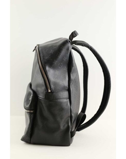 Zaini in pelle nera - 37x18x38 cm - Buone condizioni