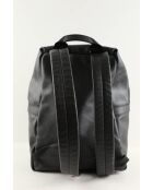 Zaini in pelle nera - 37x18x38 cm - Buone condizioni