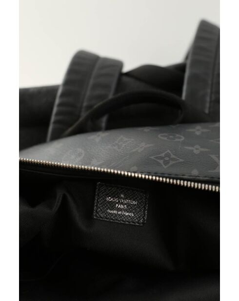 Zaini in pelle nera - 37x18x38 cm - Buone condizioni