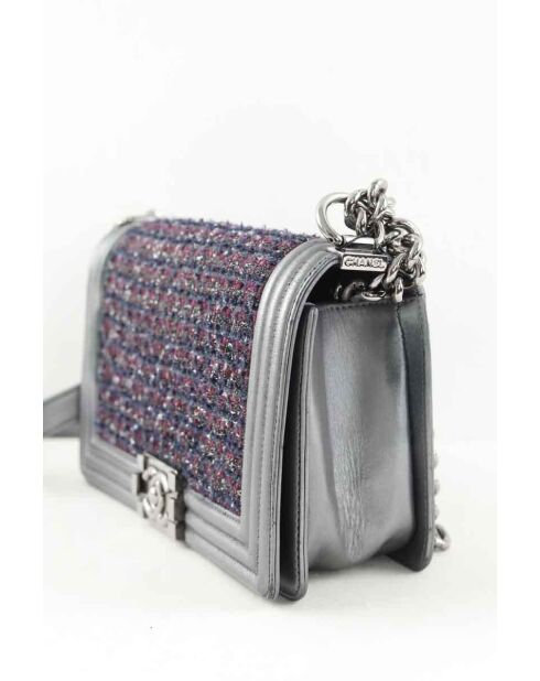 Graue Tweed-Handtaschen - 27x8x19 cm - Guter Zustand