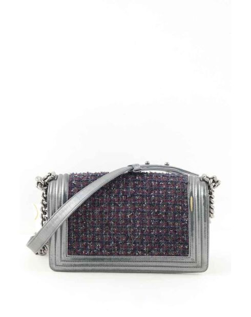 Graue Tweed-Handtaschen - 27x8x19 cm - Guter Zustand