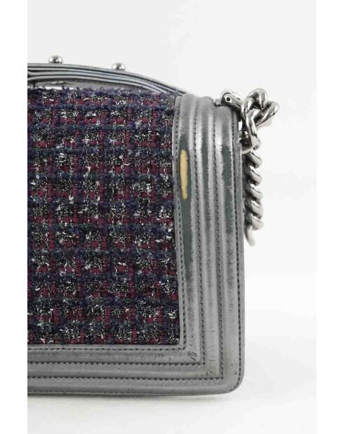 Graue Tweed-Handtaschen - 27x8x19 cm - Guter Zustand