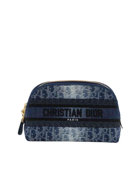 Sacs deVoyage en coton bleu - 23x8x13 cm - Très bon état