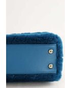 Bolsos de piel azul - 25 x 11 x 18 cm - Nunca usados con etiqueta