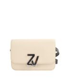 Marsupi in pelle ecru - 18x3x13 cm - Ottime condizioni